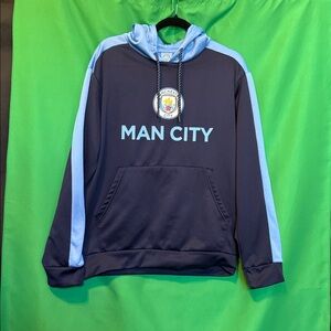 Manchester United Kingdom Soccer Hoodie Men's Size Small EUC small flaw in hood